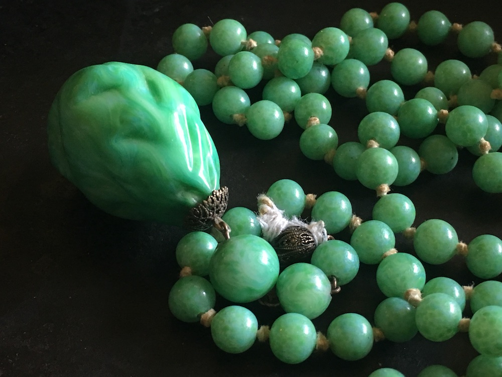 Louis Rousselet Glass Necklace - SOLD - Jewels Past